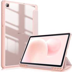 Galaxy tab rosa Tech-Protect Galaxy Tab S6 Lite (2020/2022) Fodral Hybrid Smart Rosa