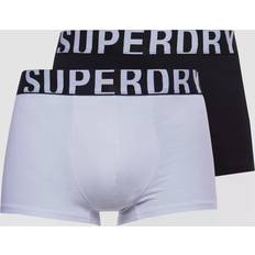 Superdry Intimo Superdry Dual Logo Unterhosen - Schwarz