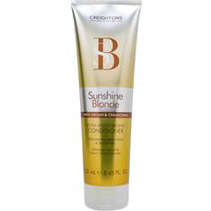 Sunshine Blonde Extra Moisturising Conditioner Made with argan & chamomile to rehydrate, brighten and smooth, Enhances natural & colour treated blondes