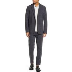 Grigio - Uomo Blazer Theory Clinton Jacket - Dusty Blue Mel