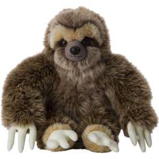 WWF Bon Ton Toys Gosedjur 28 cm Sitting Sloth Brun One Size Bon Ton Toys Gosedjur