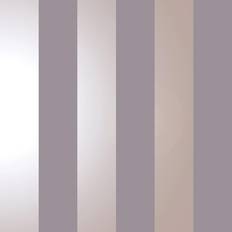 Holden Dillan Stripe Wallpaper Grey Rose Gold 12762