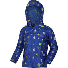 Violet Imperméables Regatta Veste Junior Imperméable Avec Capuche et Design Peppa Pig Pack-It Bleu - Taille - 6-12 Mois