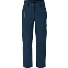 Vaude Kid's Zip Off Pants Slim Fit - Blå