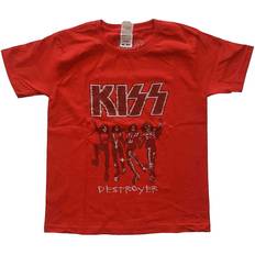 Kiss Kids T-Shirt: Destroyer Sketch (11-12 Years)