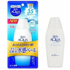 Résistant à l'Eau Crèmes Visage Rohto Mentholatum Skin Aqua Moisture Gel Sunscreen SPF35 PA 110g White