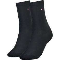 Tommy Hilfiger Undertøj Tommy Hilfiger 2-Pack Flag Embroidery Socks MIDDLE MELANGE EU35-38
