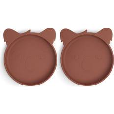 Nuuroo Silikone Tallerken 2pk, Maho