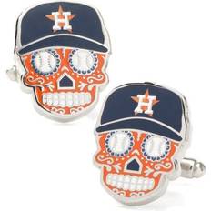 Cufflinks Houston Astros Sugar Skull Cufflinks - Silver/Multicolour