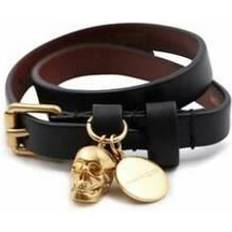 Alexander McQueen Wrap Skull Bracelet - Gold/Black/ Transparent