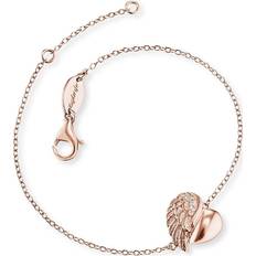 Geel Armbanden Engelsrufer Armband ERB-Lilheartwing-R - Rozé