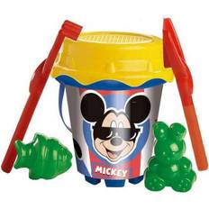 Plástico Juguetes de Caja de Arena Unice Toys Cubo de Playa Mickey Mouse PVC (6 pcs)