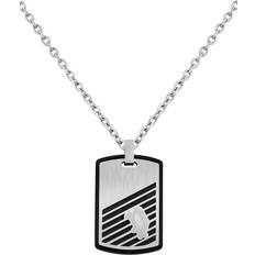 Hombre Collares Police Collar con colgante Hombre acero inoxidable PJ26464PSS.01