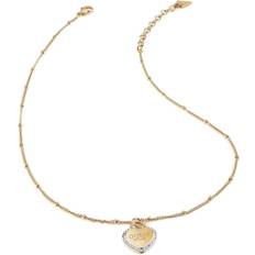 Guess Jewellery Guess Heart Necklace - Gold/Transparent