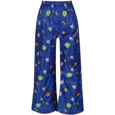 Multikleur Broeken Regatta Cosmic Peppa Pig Waterdichte Overbroek - Blauw