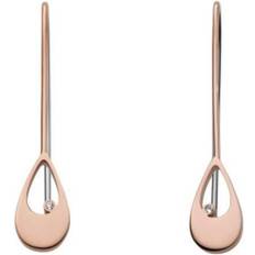 Skagen Kariana Earrings - Rose Gold/Transperent