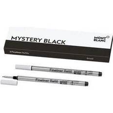 Montblanc Arts et Métiers Montblanc 2 Recharges De Feutre Fin Medium Mystery Black