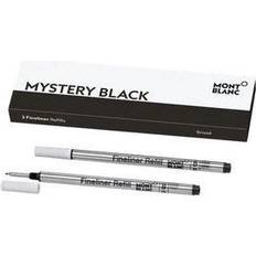 Montblanc Kuglepenne Montblanc Sort Kuglepen Refill 128246 Sæt af 2