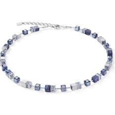 Coeur de Lion Halsband Coeur de Lion Halsband Geocube Iconic - Blå