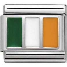 Men - Multicoloured Jewellery Nomination Composable Classic Link Ireland Charm - Silver/Multicolor