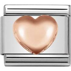 Nomination Classic Rose Raised Heart Charm