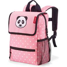 Reisenthel Polyester Rugzakken Reisenthel backpack kinderen panda stippen roze Roze/lichtroze