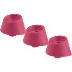 Framboos Seksspeeltjes accessoires Womanizer Opzetkapjes DUO Inside Out 3 Stuks Raspberry maat M