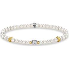 Thomas Sabo Moon Bracelet - Gold/Silver/Pearls