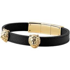 Marrone Bracciali Guess Bracciale Uomo Gioielli Lion King JUMB01311JWSTT/U