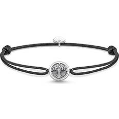 Silver - Unisex Bracelets Thomas Sabo Sterling Partner Bracelet - Silver/Black/Transparent