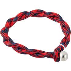 Tommy Hilfiger Braided Bracelet - Silver/Red/Blue