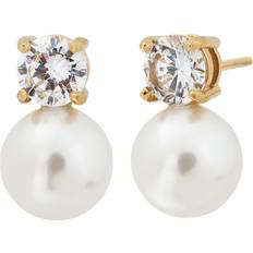 Edblad luna Edblad Luna Studs L - Gold/Pearls/Transparent