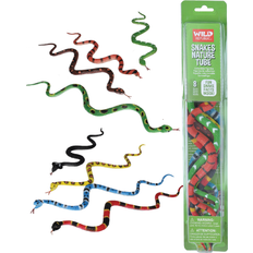 Wild Republic Toys Wild Republic Nature Tube of Snake Figurines with Playmat SNAKE