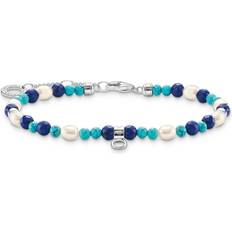 Thomas Sabo with stones and pearls armband A2064-775-7-L19V