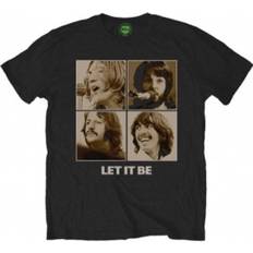 The Beatles The Beatles Let It Be Sepia Men's T-shirt