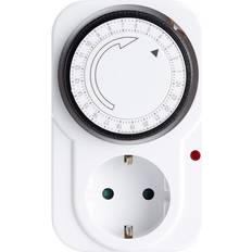 Mekanisk timer t/belysning IP20