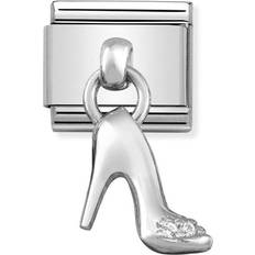 White Charms & Pendants Nomination Classic CZ Stiletto Charm