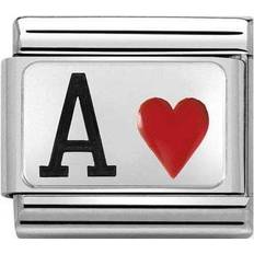 Nero Ciondoli e Pendenti Nomination Classic Ace of Hearts Charm