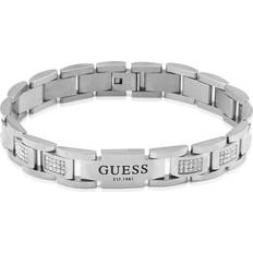 Stainless Steel - Woman Bracelets Guess Frontiers Curb Bracelet - Silver