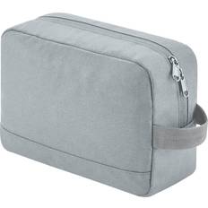 BagBase Essentials Recycled Toiletry Bag (One Size) (Pure Grey)