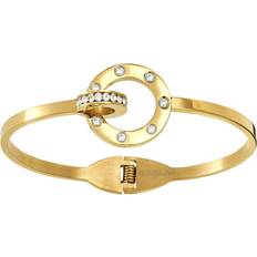 Edblad ida armband Edblad Ida Bangle Bracelet - Gold/Transparent