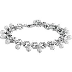 Dyrberg/Kern Armbanden Dyrberg/Kern Charvi Bracelet - Silver/White