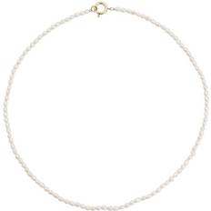 Pärlhalsband Edblad Collier Necklace - White Gold/Pearl