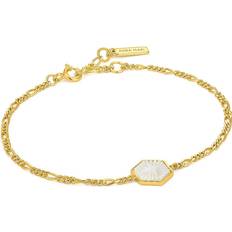 Ania Haie Compass Emblem Bracelet - Gold/White