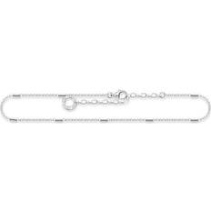 Silber Fußkettchen Thomas Sabo Fußkette Charming - Silber