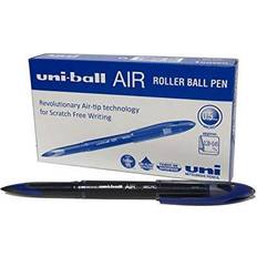 uni-ball Rollerball Gel Pen Air Fine Blue Pack 12