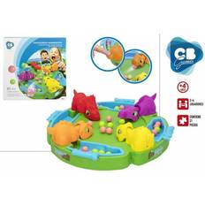 Animal Figuras de Acción Colorbaby Hungry Hungry Hippos Dinosaurs 21 Pieces