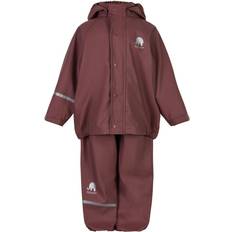 Pojkar Regnställ CeLaVi Basic Rainwear - Rose Brown (1145-694)