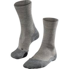 Beige - Donna Calzini Falke TK2 Wool Trekking Socks Women - kitt mouline