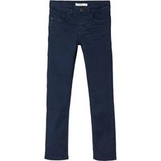 Name It Theo Fit Twill Trousers - Dark Sapphire (13181376)